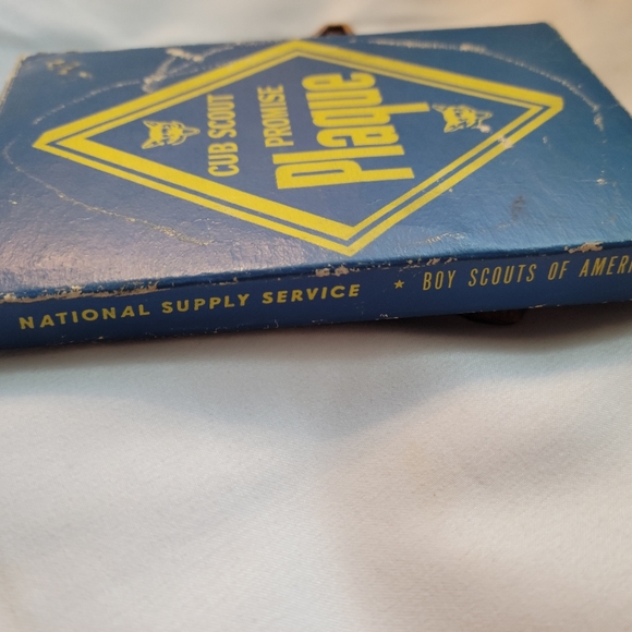 Cub Scout Promise Plaque Vintage Collectible - Picture 7 of 9